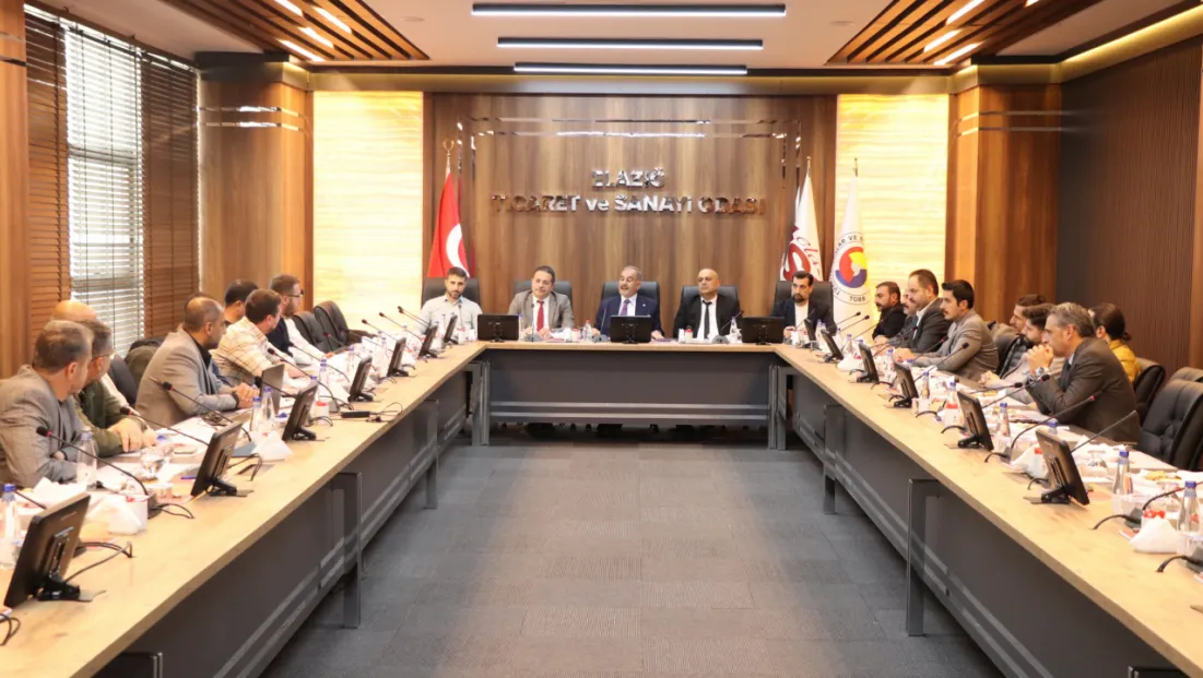 AKSA Doğalgaz ve Sektör Temsilcileri Elazığ TSO’da Bir Araya Geldi