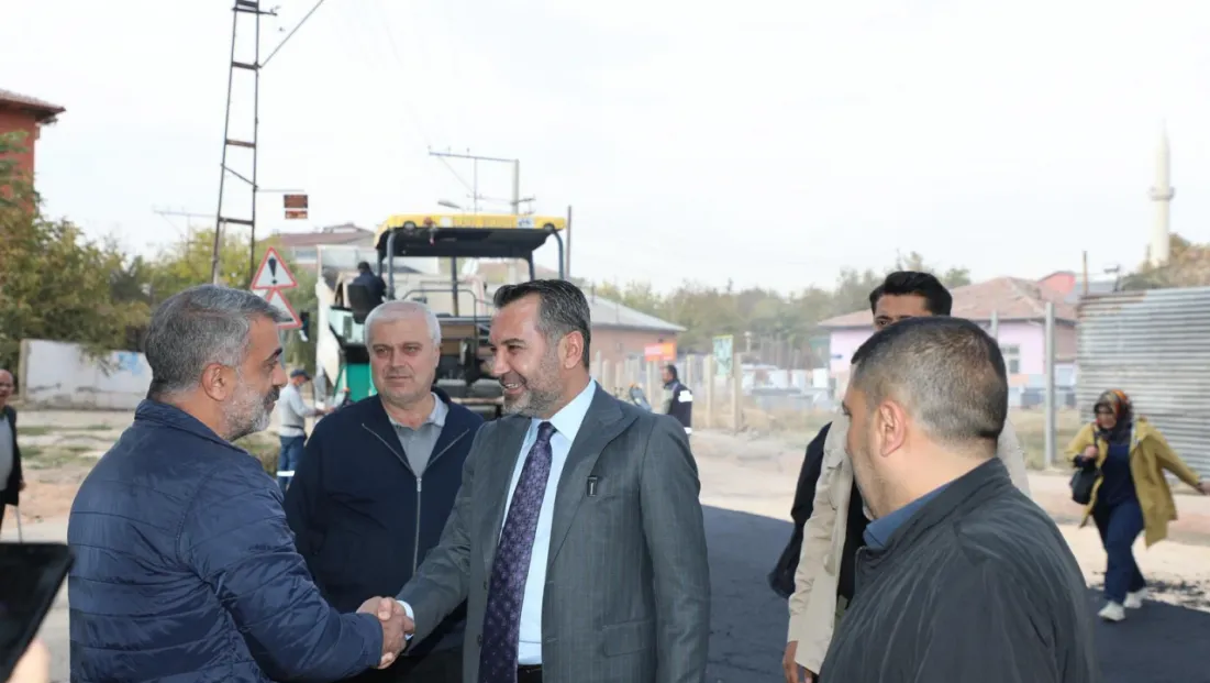 BAŞKAN ŞERİFOĞULLARI’NIN SAHA TEMASLARI SÜRÜYOR