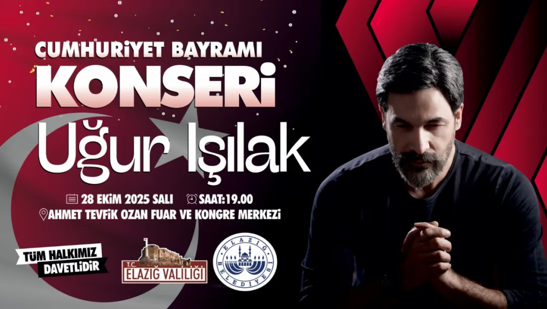 ELAZIĞ, CUMHURİYET’İN 102. YILINI COŞKUYLA KUTLUYOR