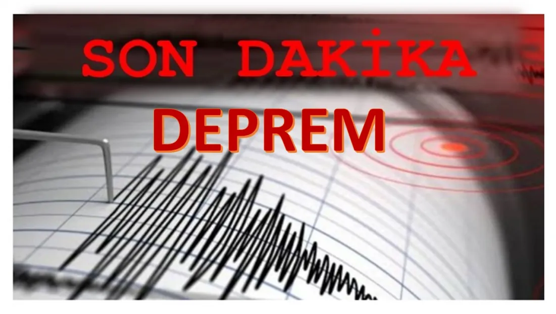 Elazığ'da Şiddetli Deprem