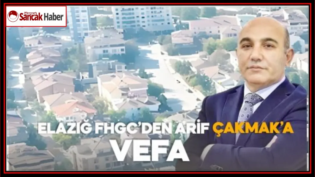 Elazığ FHGC’den Arif Çakmak’a Vefa