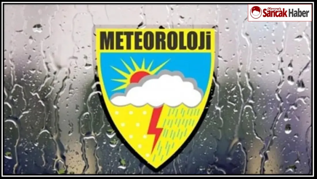 Elazığ İçin Meteorolojik Uyarı