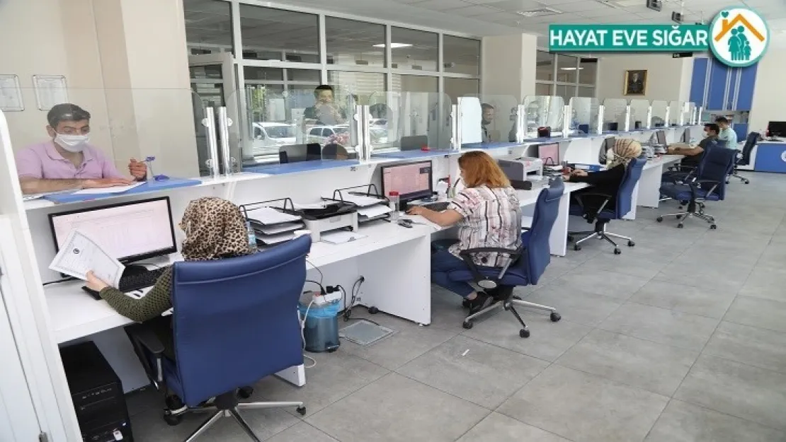 Battalgazi Belediyesi Veznelerinde Vergi Yoğunluğu