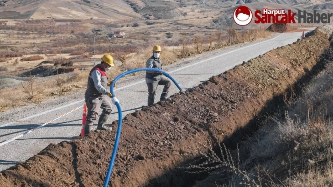 9 Bin 500 Metre İçme Suyu Şebeke Hattı Döşeniyor