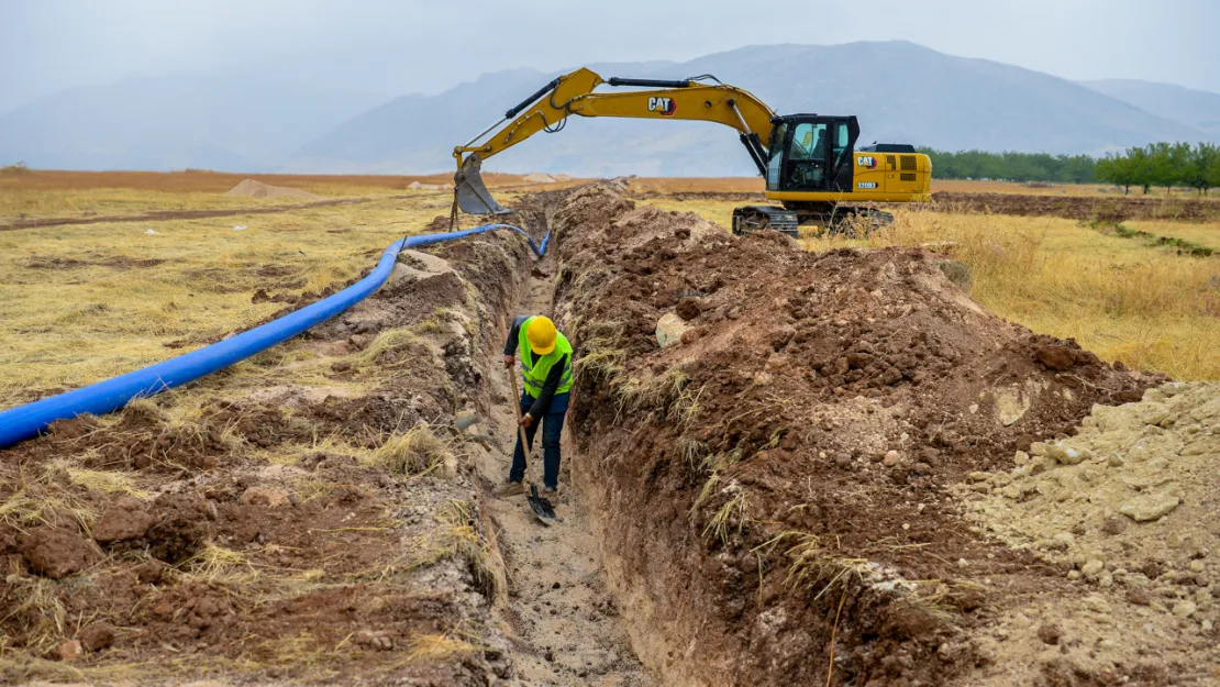 Akçadağ Ören'e 3 Bin 600 Metre Altyapı