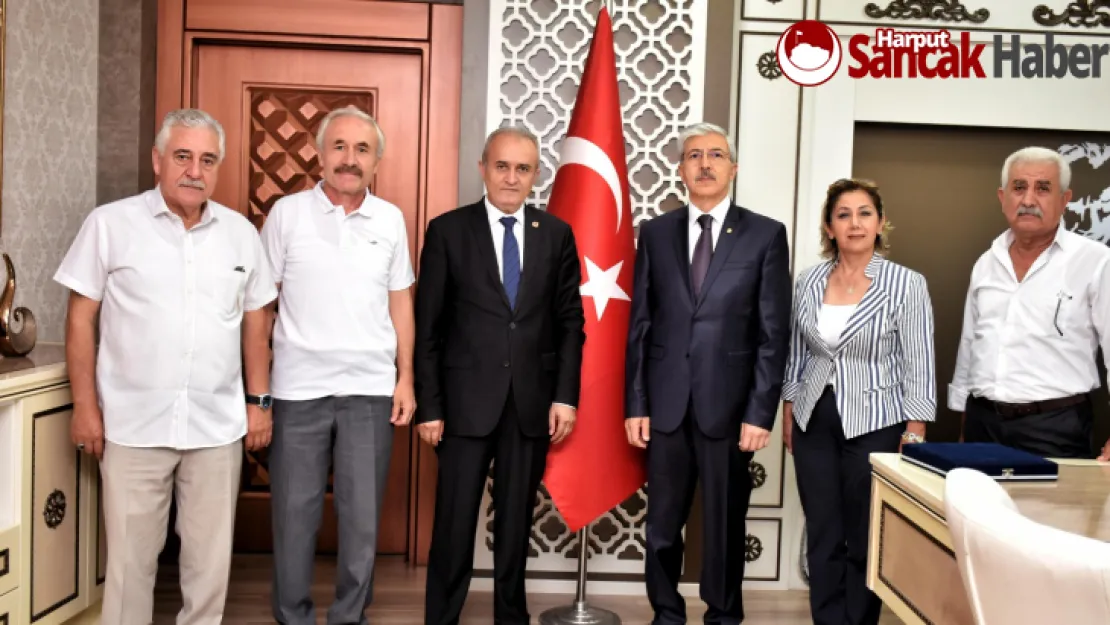 Anadolu Basın Birliğinden Malatya İl Emniyet Müdürü Arif Çanakal'a Ziyaret