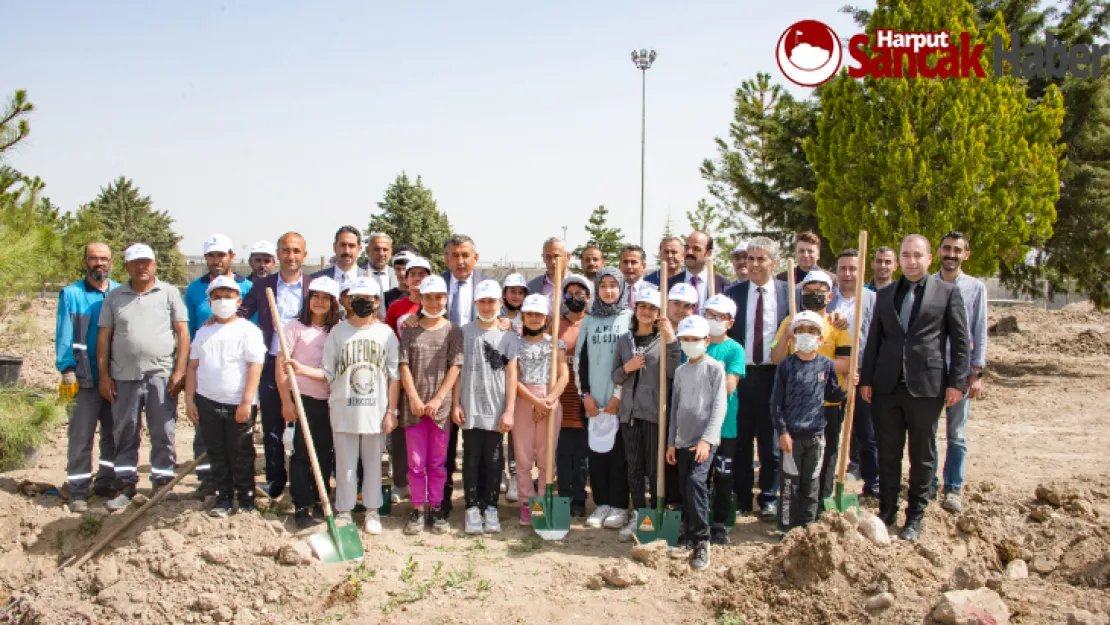 Arıtma Tesisi Alanına 300 Fidan Dikildi