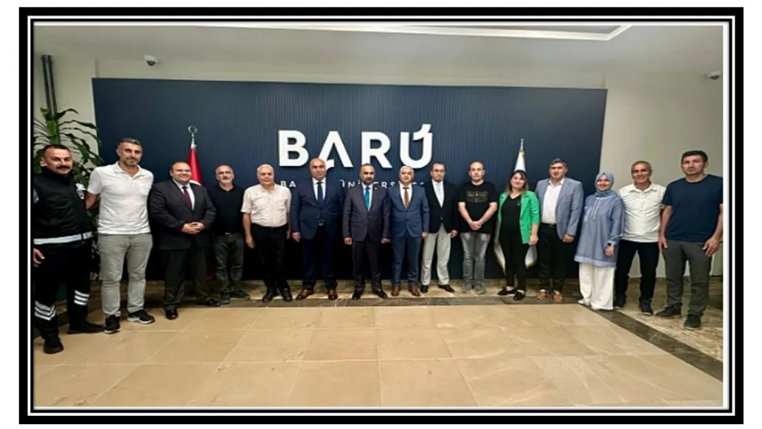 Bartın Elazığlılar Derneği'nden, Rektör Akkaya'ya hayırlı olsun ziyareti