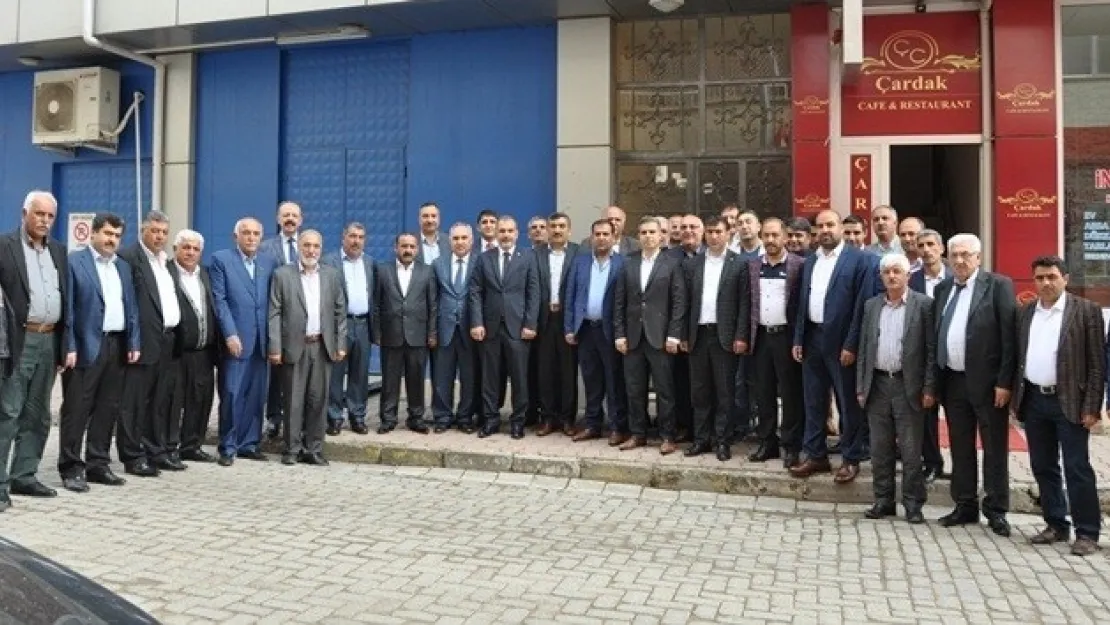 BAŞKAN ALAN'A KOVANCILAR'DA BÜYÜK İLGİ