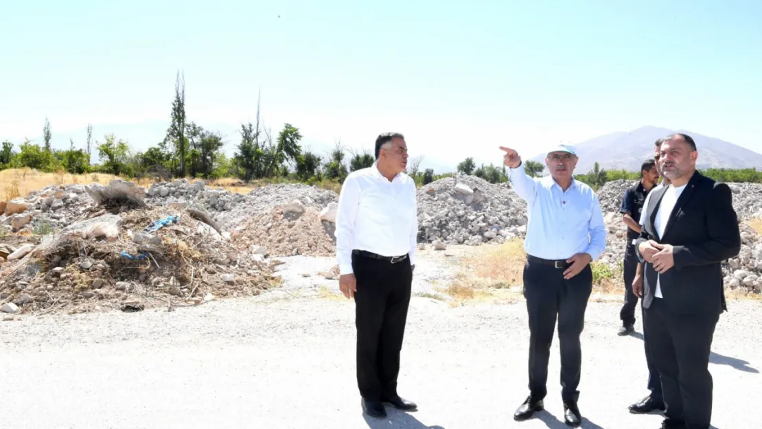 Başkan Er, Kaçak Hafriyatla Mücadele Seferberliği Başlatıyoruz'