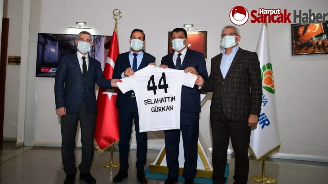 Başkan Gevrek'ten Başkan Gürkan'a Ziyaret