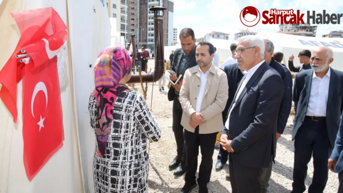 Başkan Güder'den Depremzede Vatandaşlara Bayram Ziyareti