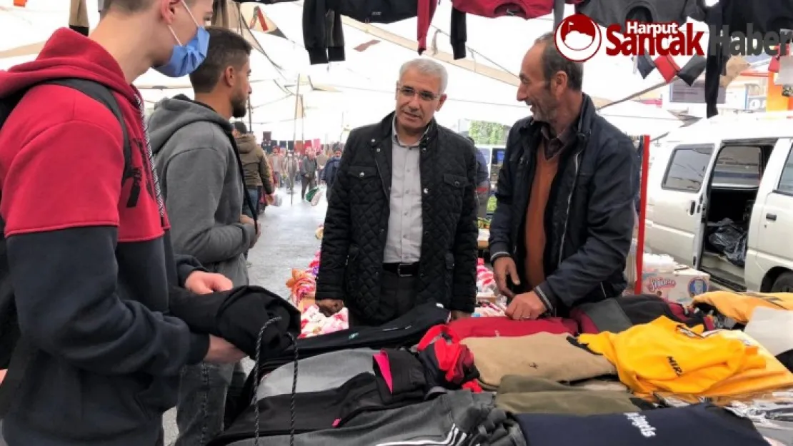 Başkan Güder Pazarcı Esnafının İyi Koşullarda Çalışması Bizim İçin Çok Önemlidir