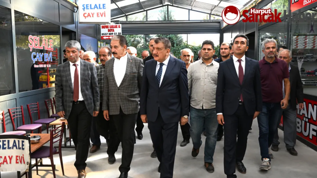 Başkan Gürkan Ankara Esnaf Çarşısını Ziyaret Etti