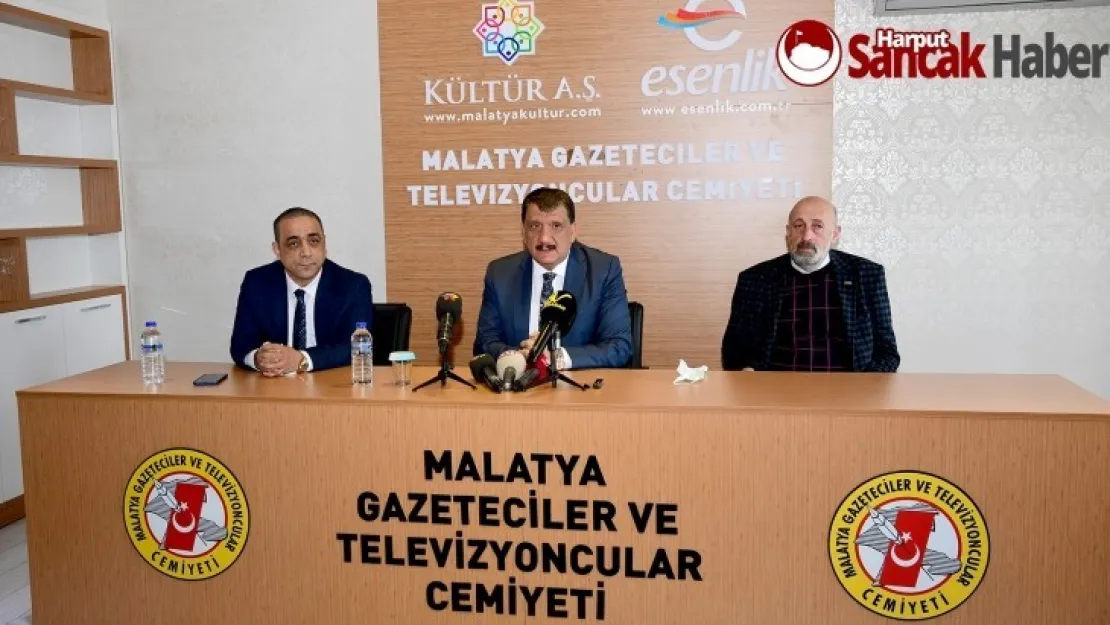 Başkan Gürkan'dan Gazeteciler ve Televizyoncular Cemiyetine Hayırlı Olsun Ziyareti