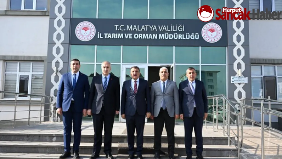 Başkan Gürkan'dan İl Tarım ve Orman Müdürü Akar'a Hayırlı Olsun Ziyareti