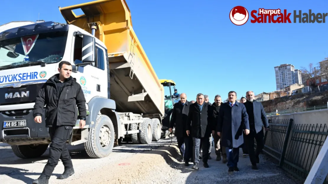 Başkan Gürkan Güney Kuşak Yolunda İncelemelerde Bulundu