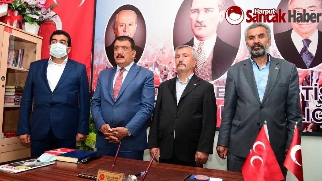 Başkan Gürkan, Hekimhan AK Parti ve MHP İlçe Başkanlığını Ziyaret Etti