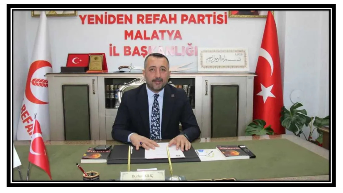 Başkan Kılıç : Süreci sonlandırmak Malatya'ya ihanettir