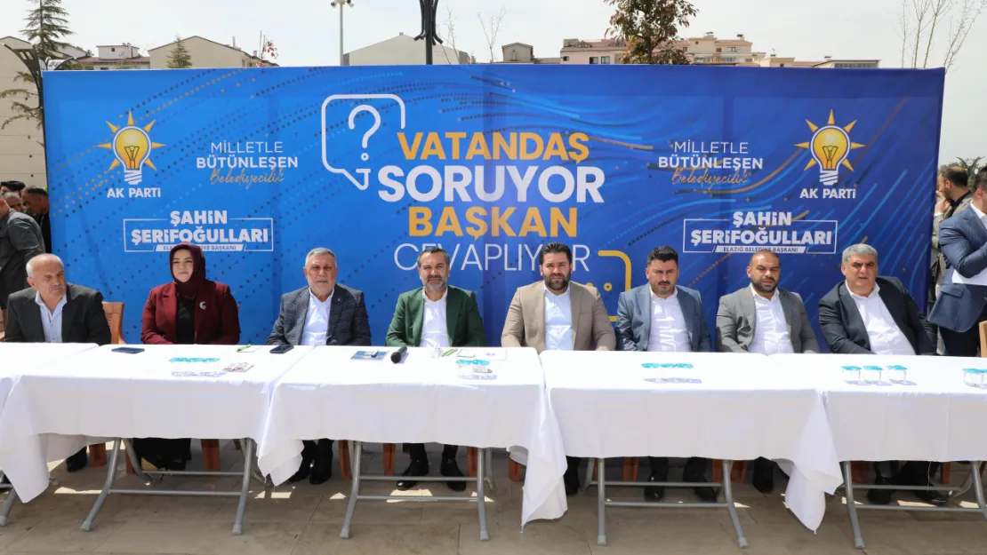 Başkan Şerifoğulları, Akpınar Mahallesi'nde Vatandaşların Sorularını Yanıtladı