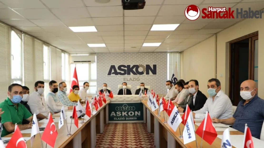 Başkan Şerifoğulları'ndan ASKON'a Ziyaret