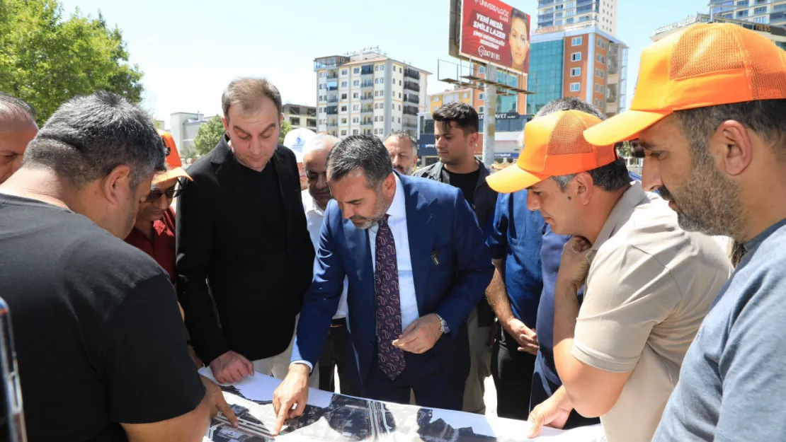 BAŞKAN ŞERİFOĞULLARI, YOĞUN SAHA TEMASLARINA DEVAM EDİYOR