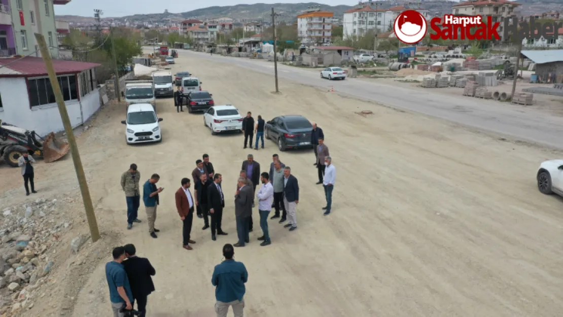 Başkan Şerifoğulları Yol Çalışmalarını Yerinde İnceledi