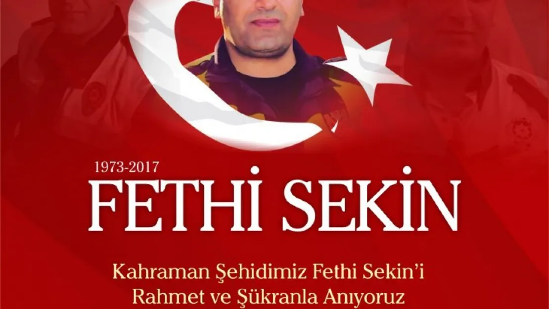 Başkan Şerifoğulları'ndan Şehit Fethi Sekin Anma Mesajı