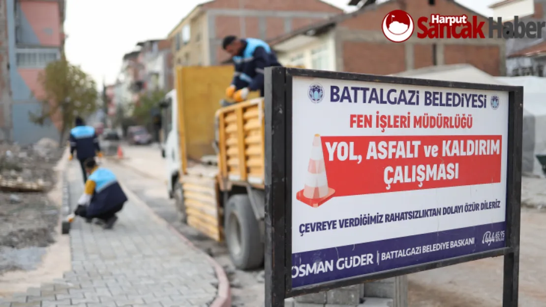 Battalgazi Belediyesi Mahallelerde Yıkım Sonrası Çalışmalarına Devam Ediyor