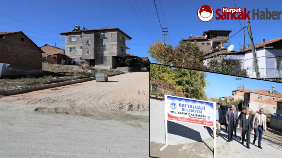 Battalgazi Belediyesi'nden 7 Sokağa 1.5 Milyonluk Yatırım