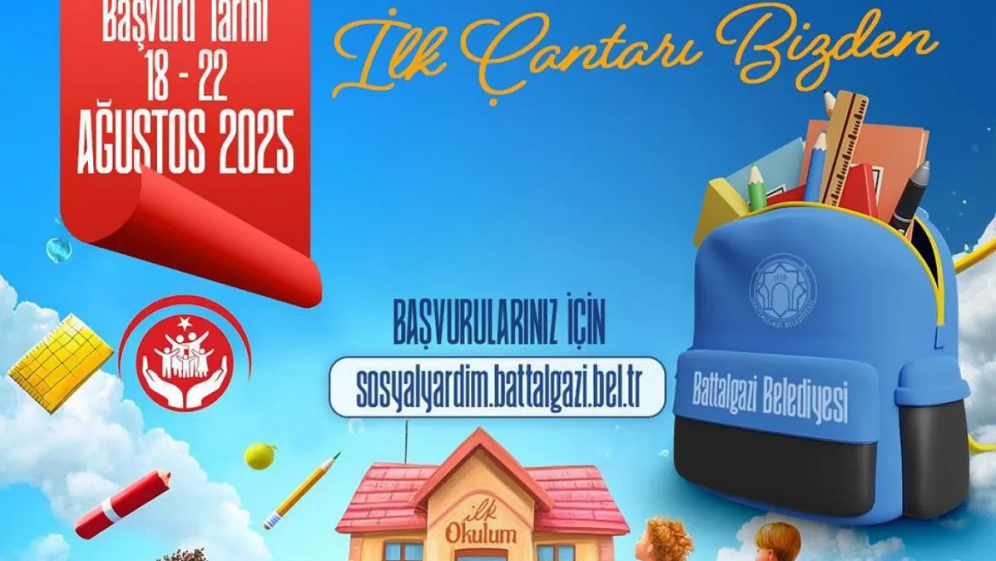 Battalgazi Belediyesi'nden Ailelerin Yükünü Alacak Kırtasiye Desteği