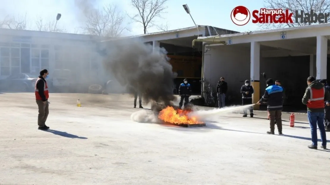 Battalgazi Belediyesi'nden Gerçeği Aratmayan Tatbikat