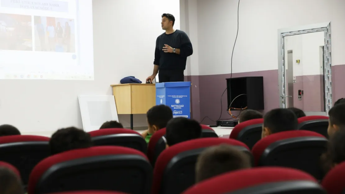 Battalgazi Belediyesi'nden Öğrencilere Sıfır Atık Eğitimi