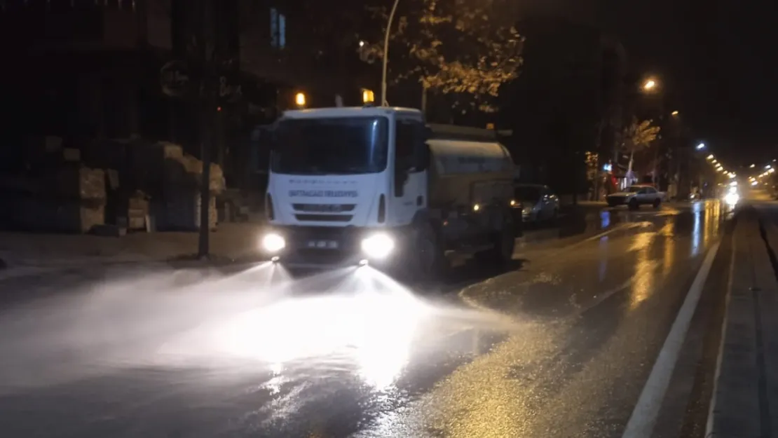 Battalgazi'de Gece Gündüz Temizlik Seferberliği