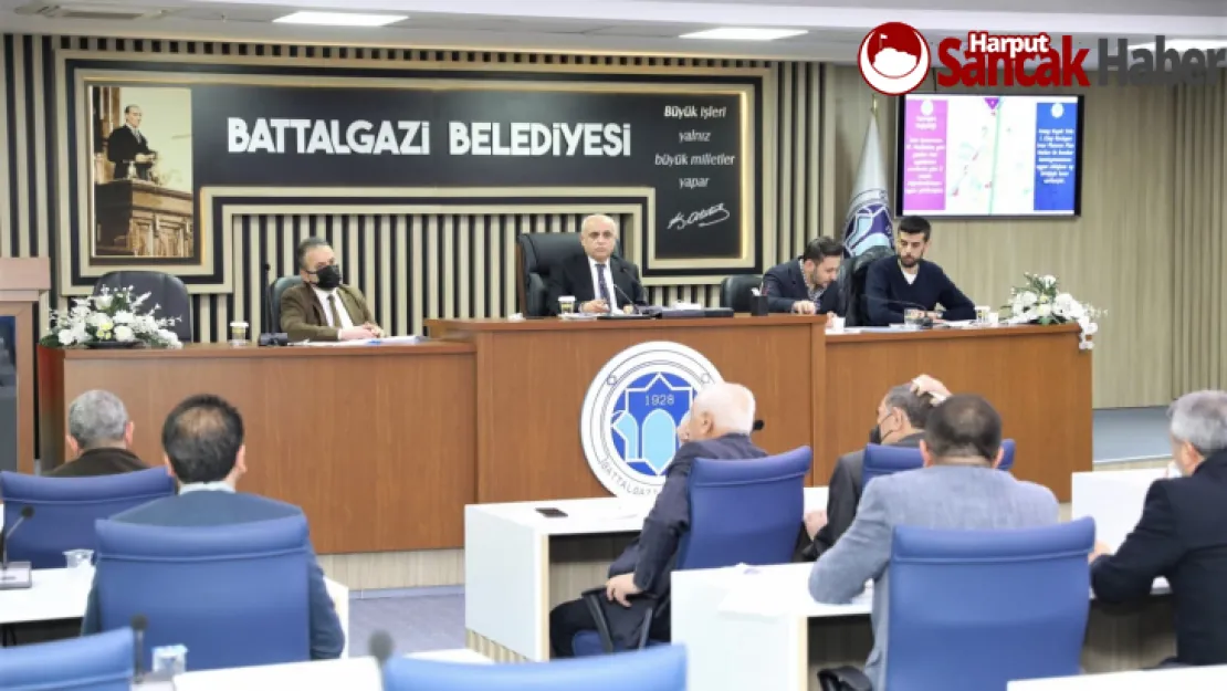 Battalgazi Meclisi, Mart Ayı Olağan Toplantısı Tamamlandı