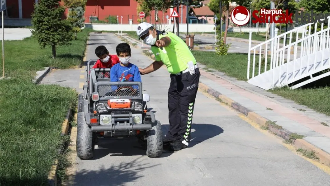 Battalgazi Trafik Eğitim Parkı, Minik Öğrencileri Konuk Etti