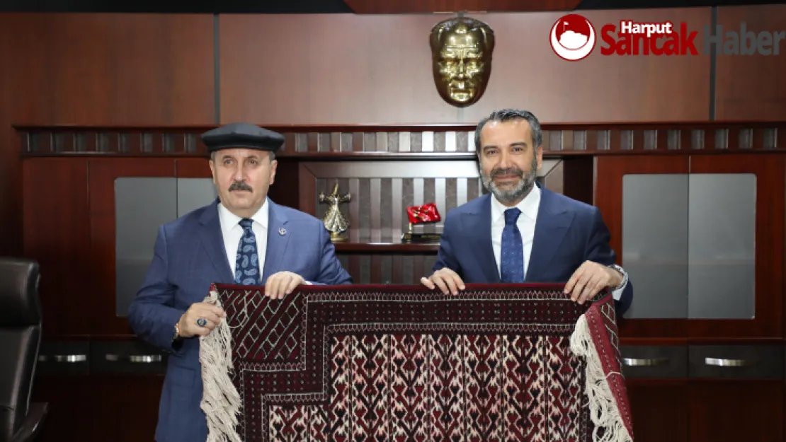 BBP GENEL BAŞKANI DESTİCİ, BAŞKAN ŞERİFOĞULLARI'NI ZİYARET ETTİ