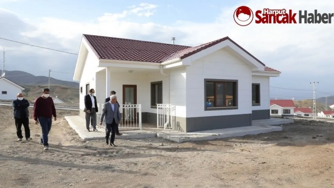 Bulutlu'daki Evlerin Geçici Kabulü Yapıldı