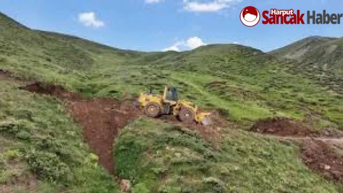 Büyükçaltı Köyü ve Gökdere Bölgesi Yayla Yolu Çalışmaları Devam Ediyor