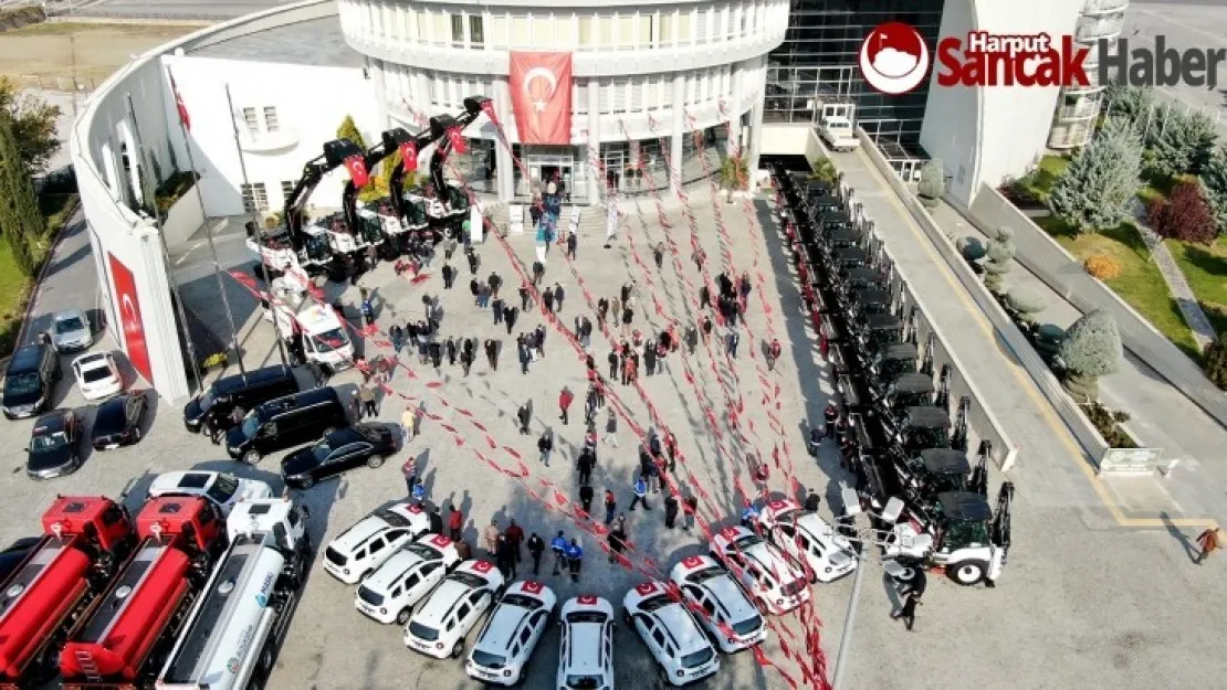 Büyükşehir Belediyesi Araç Parkına 29 Araç ve İş Makinası Daha Kazandırdı