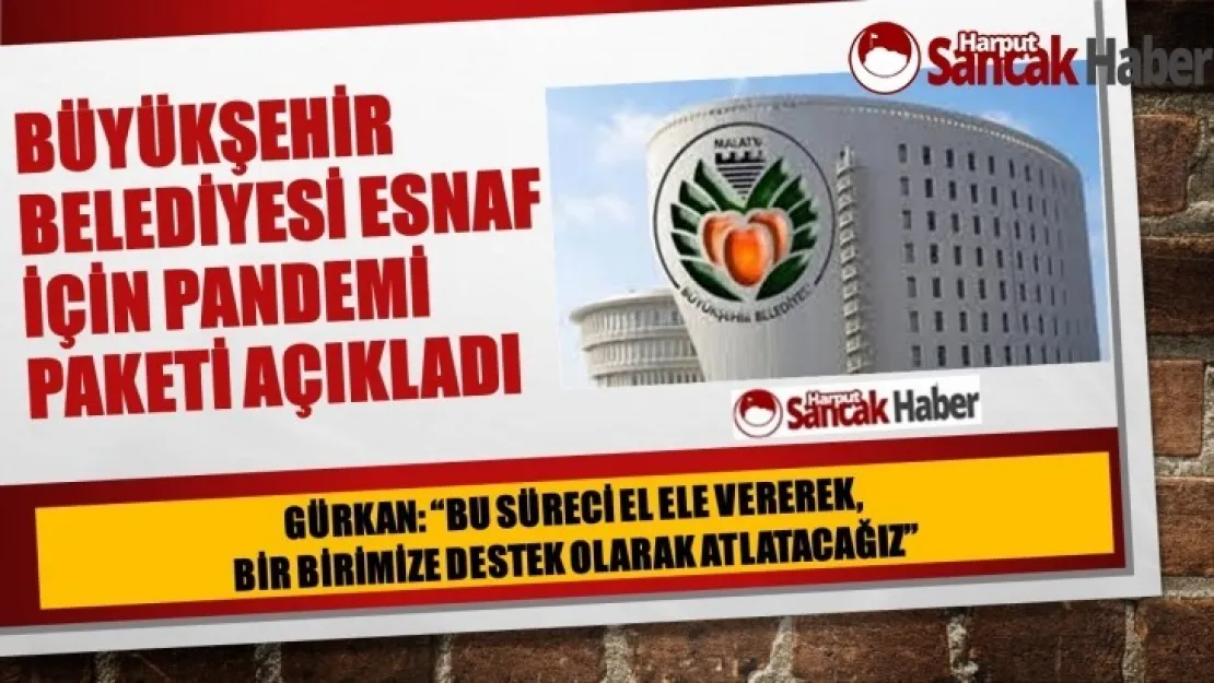 Büyükşehir Belediyesi Esnaf İçin Pandemi Paketi Açıkladı: