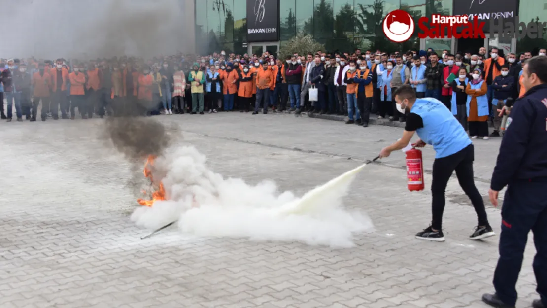 Büyükşehir İtfaiyesi Yangın Eğitimlerini Sürdürüyor