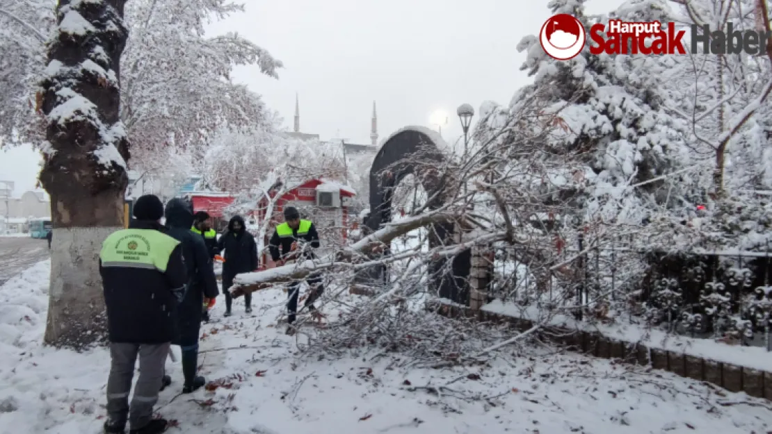 Büyükşehir Kar Mesaisine Devam Ediyor