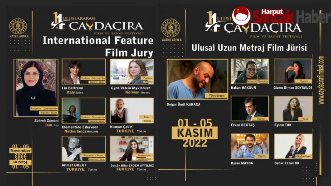 Çaydaçıra Film Festivali'nde Jüri Belli Oldu!