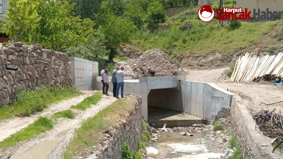 Darende'de Köprü Çalışmaları Başladı