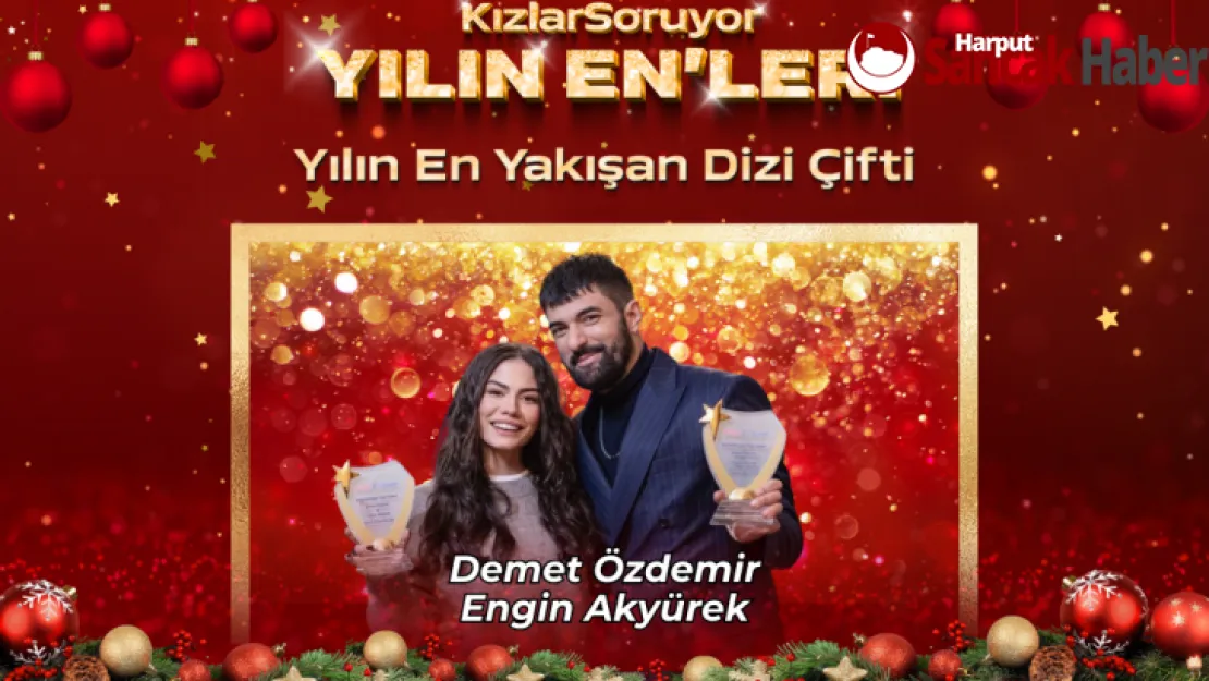 Demet Özdemir ve Engin Akyürek Yılın En İyi Dizi Çifti Seçildi