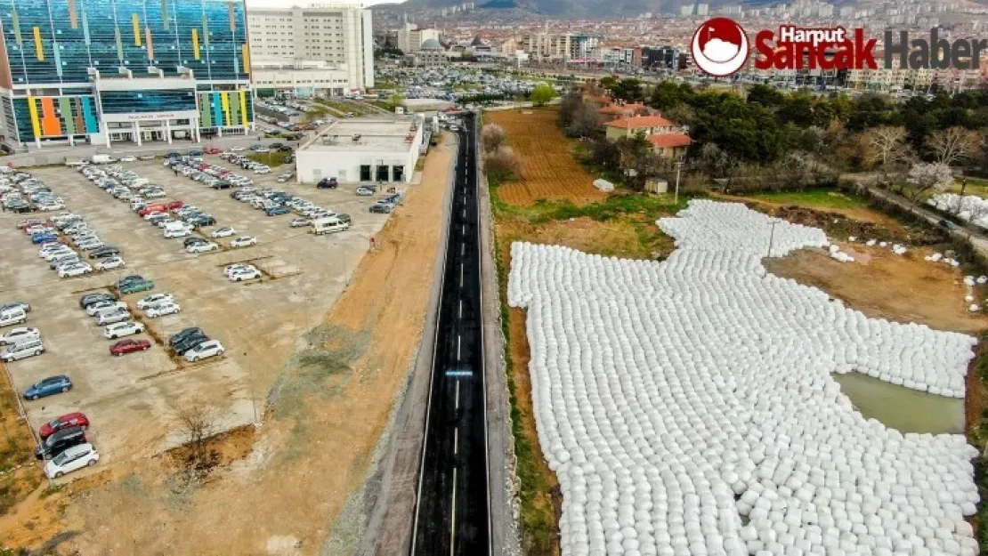 Eğitim Ve Araştırma Hastanesi Bağlantı Yolundaki Çalışmalar Tamamlandı