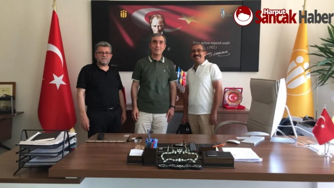 EKG Derneği Başkanı Metin AKGÜN, Prof. Dr. Ahmet YATKIN'ı  Ziyaret etti.