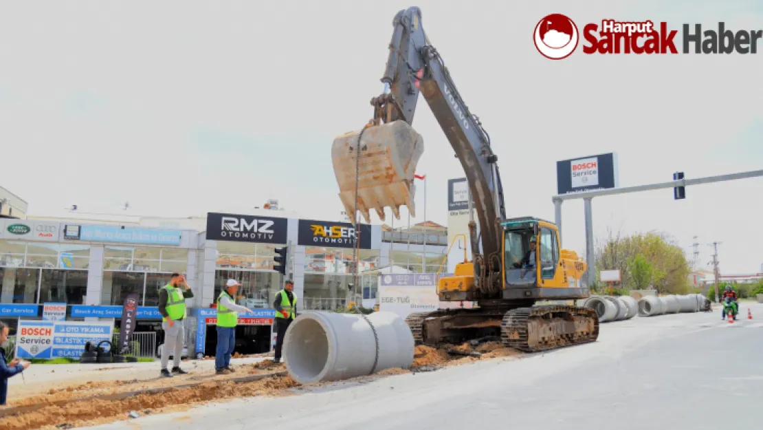 Elazığ Belediyesi Altyapı Yenileme Çalışmaları Devam Ediyor.