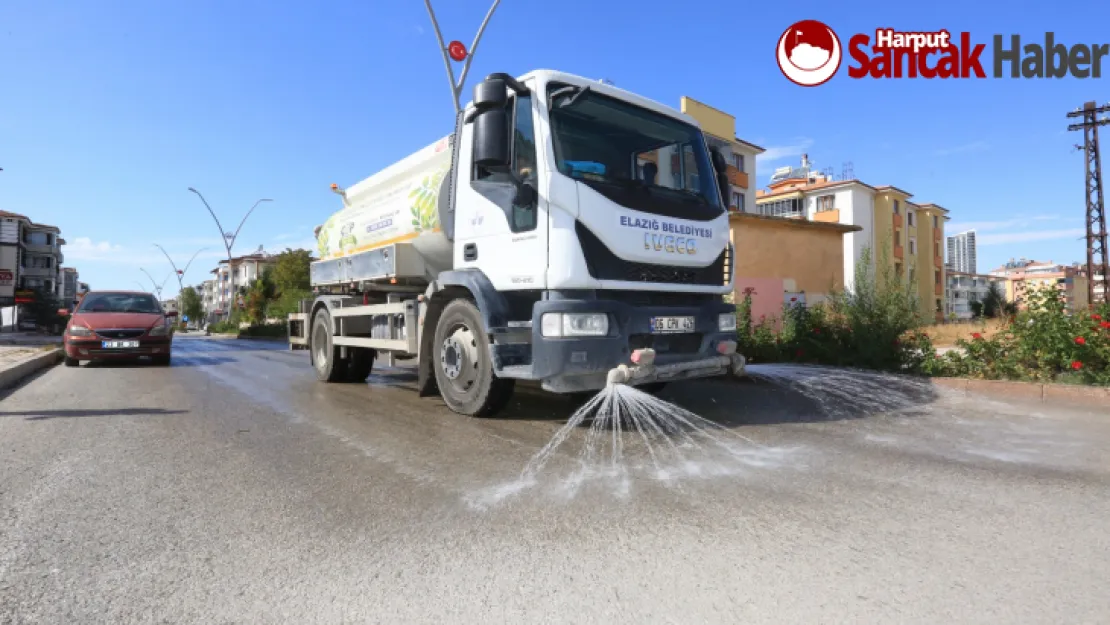 Elazığ Belediyesi, Ataşehir Mahallesi'nde Temizlik Çalışması Yaptı